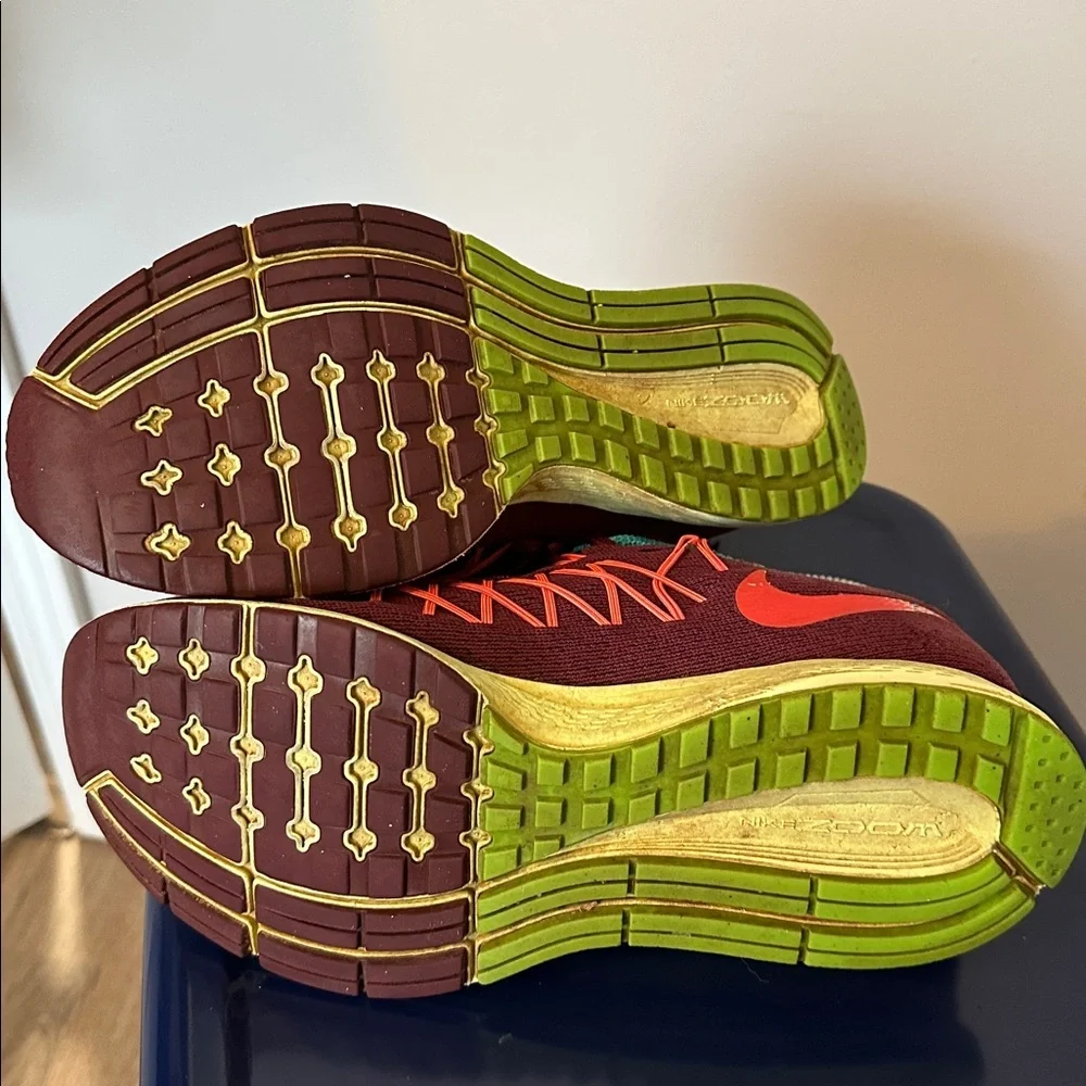 Nike Burgundy and Red Sneakers